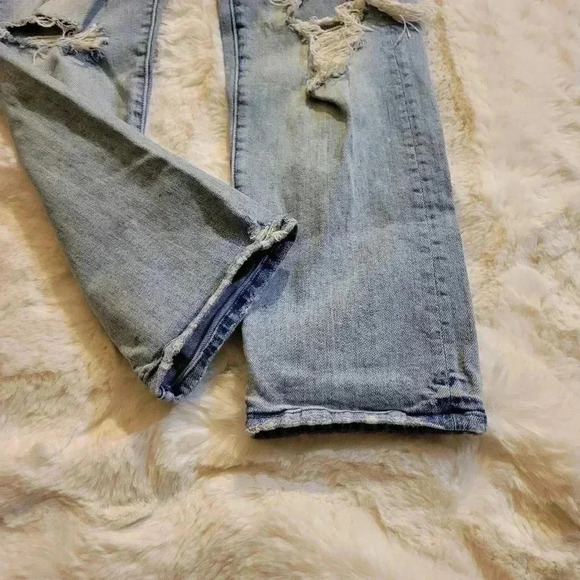 Mother Superior The Scrapper Ankle in Wicked Wild Calling Distressed Crop - Picture 4 of 12